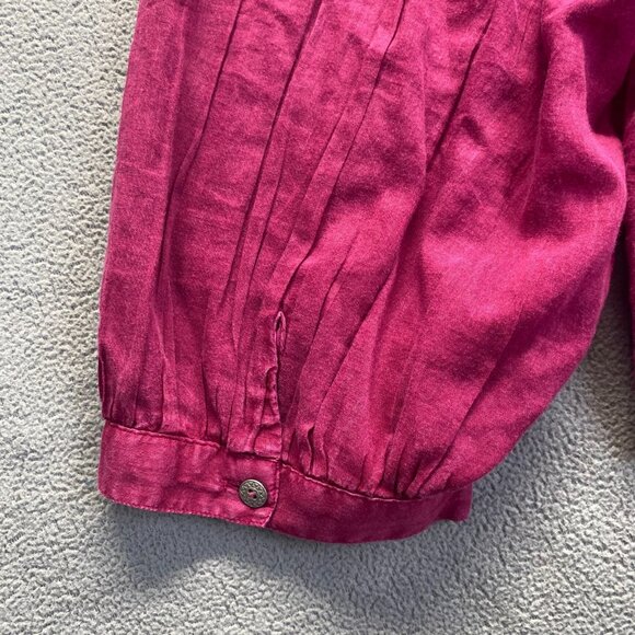 Women's Pink Blouse - Picture 6 of 14